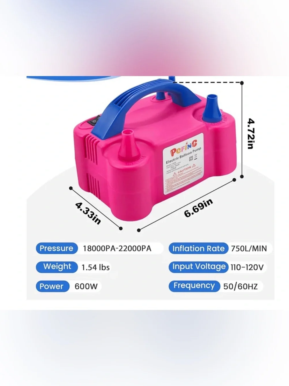 Electric Balloon Pump